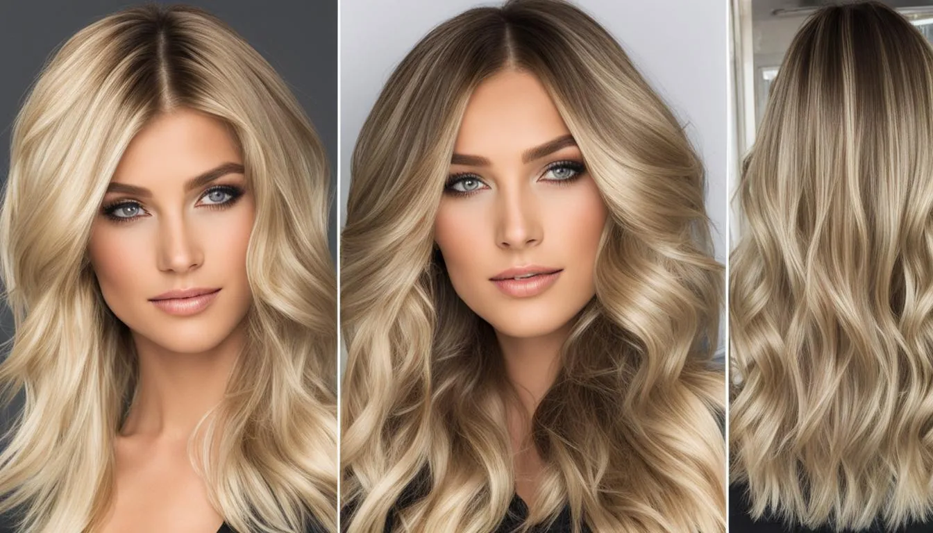 Blonde hair with extensions