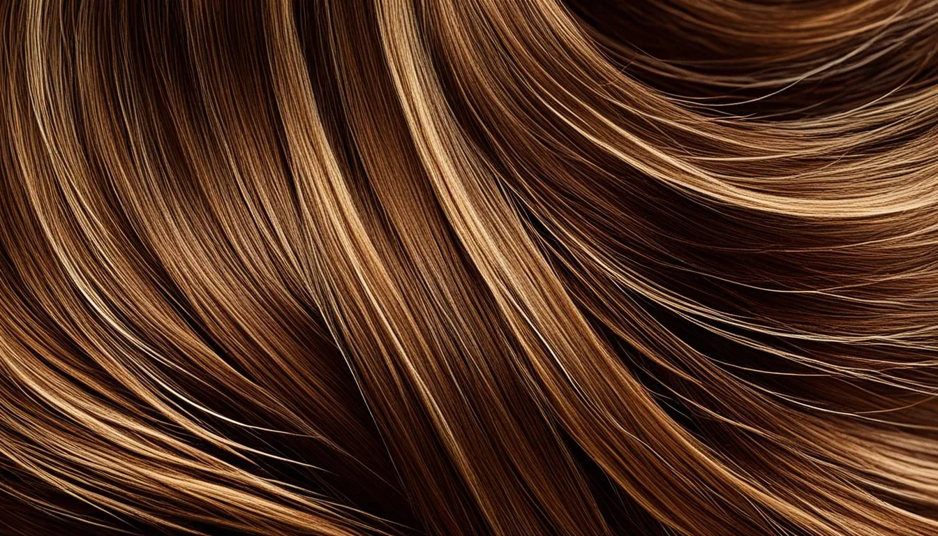 Nourishing hair treatment being applied