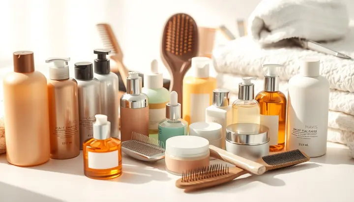 What are different kinds of hair treatment products?