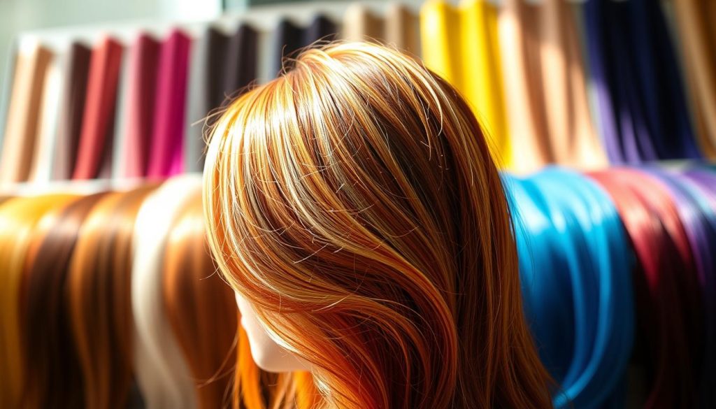 vibrant hair shades